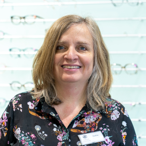 Katia — opticien bij Oogwereld Mertens